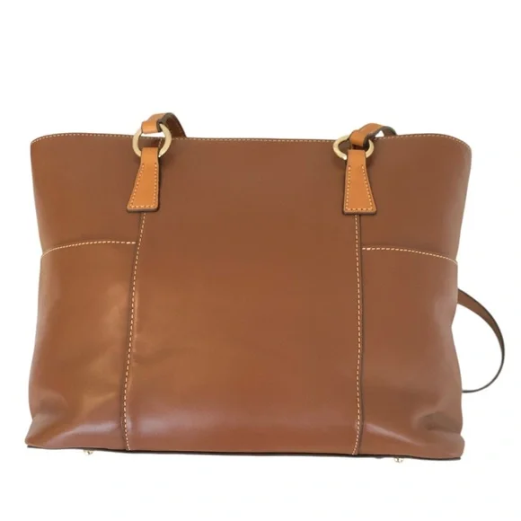 Dooney & Bourke Carry it All Oversize Large Zip Shopper Florentine Leather HP - Picture 4 of 17